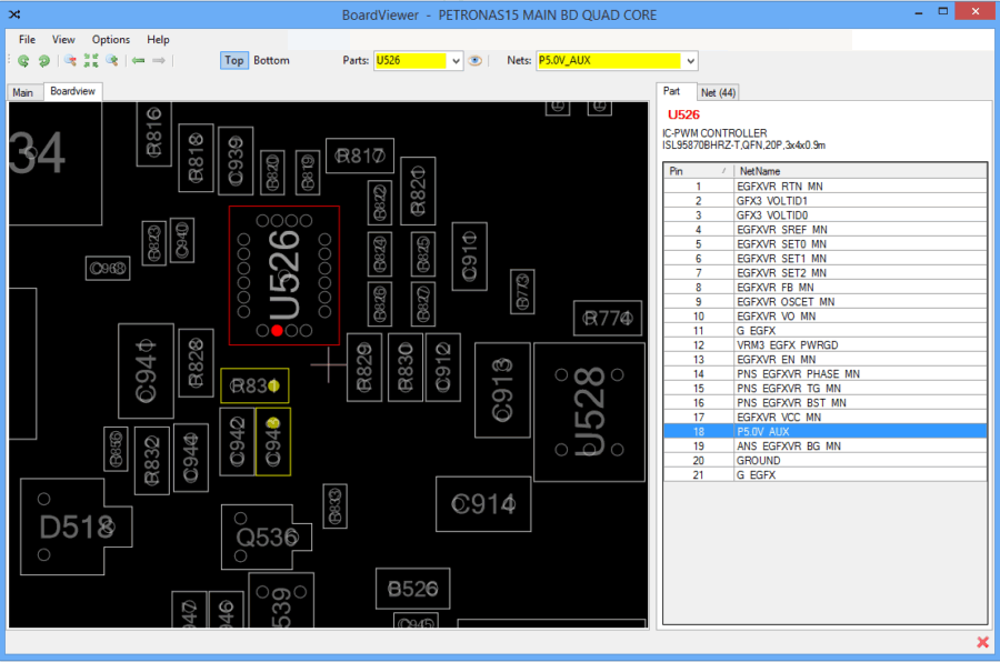 boardviewer Visualizador de Esquematicos